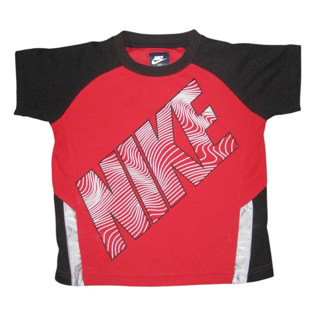 Boy’s red and black Nike top